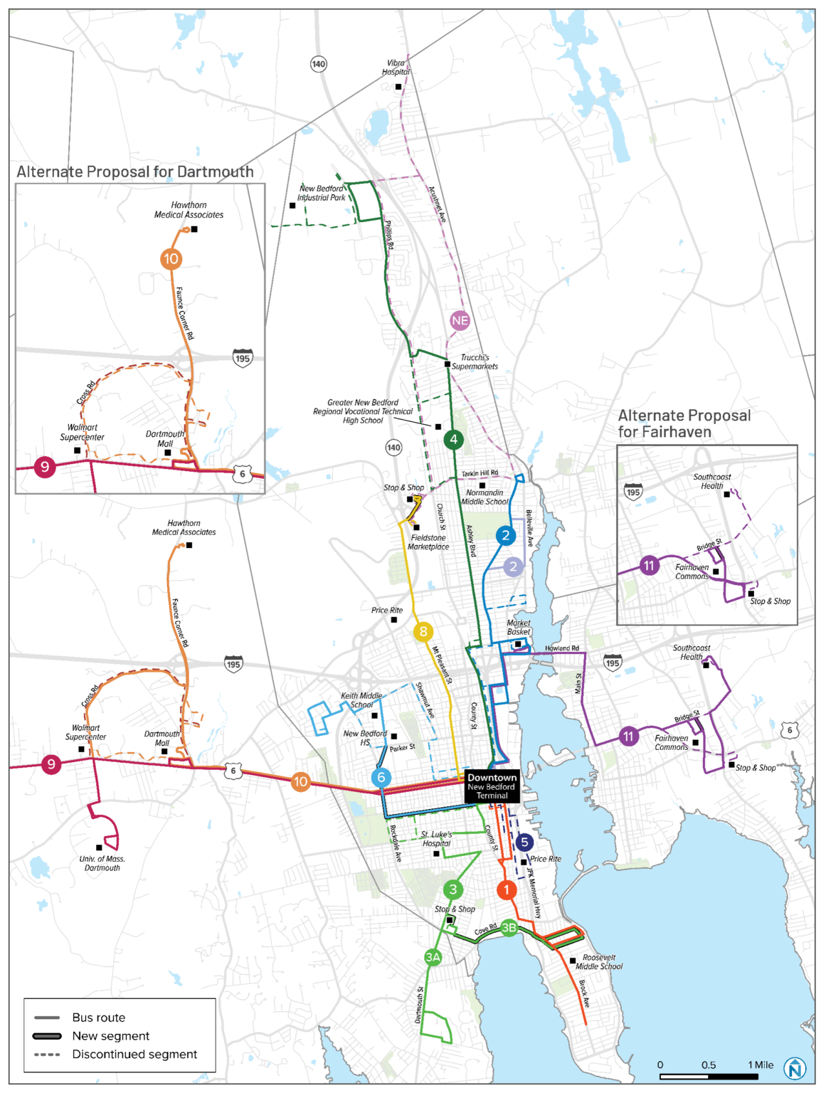 New Bedford Bus Service Evaluation – Public Engagement Round 2 – SRTA